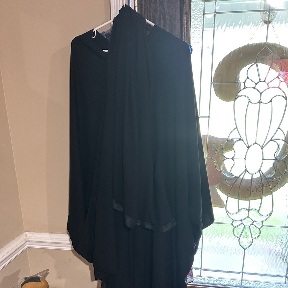 Women's Abaya and cover from the Middle East.